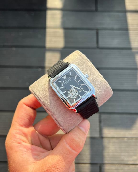 Emporio Armann_i Meccanico Automatic Black