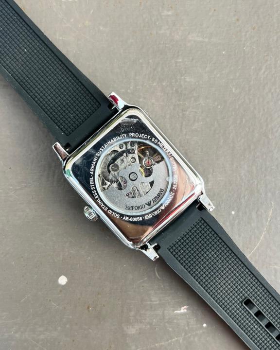 Emporio Armann_i Meccanico Automatic Black