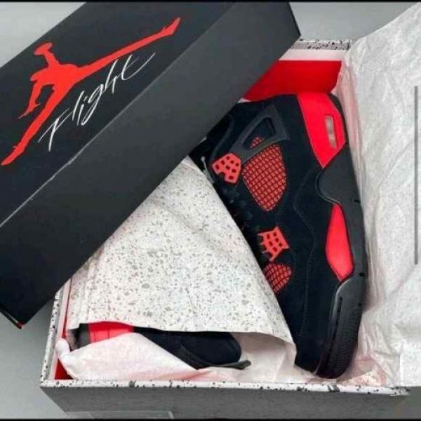 Jordan 4 Red Thunder Semi ua quality 572