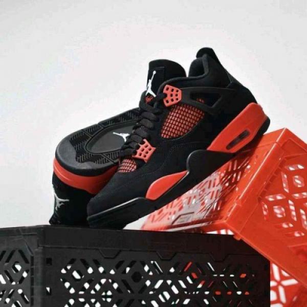 Jordan 4 Red Thunder Semi ua quality 572