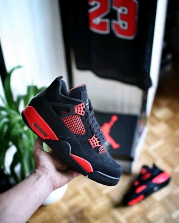 Jordan 4 Red Thunder Semi ua quality 572