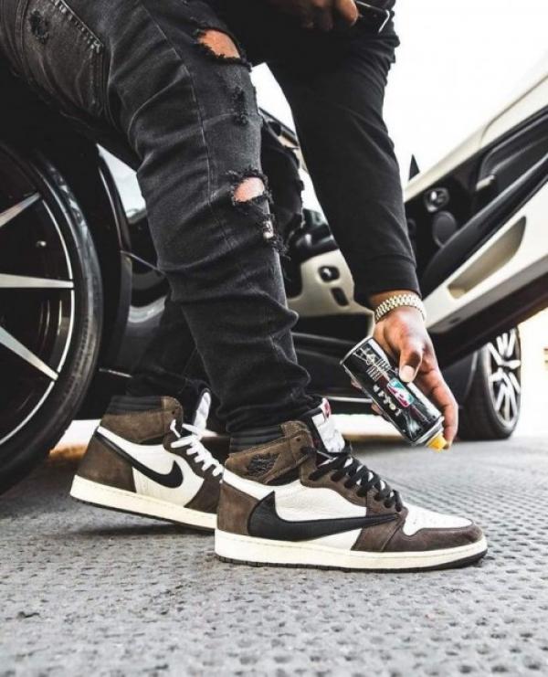 Jordan 1 High Travis Scott Mocha Semi UA quality 591