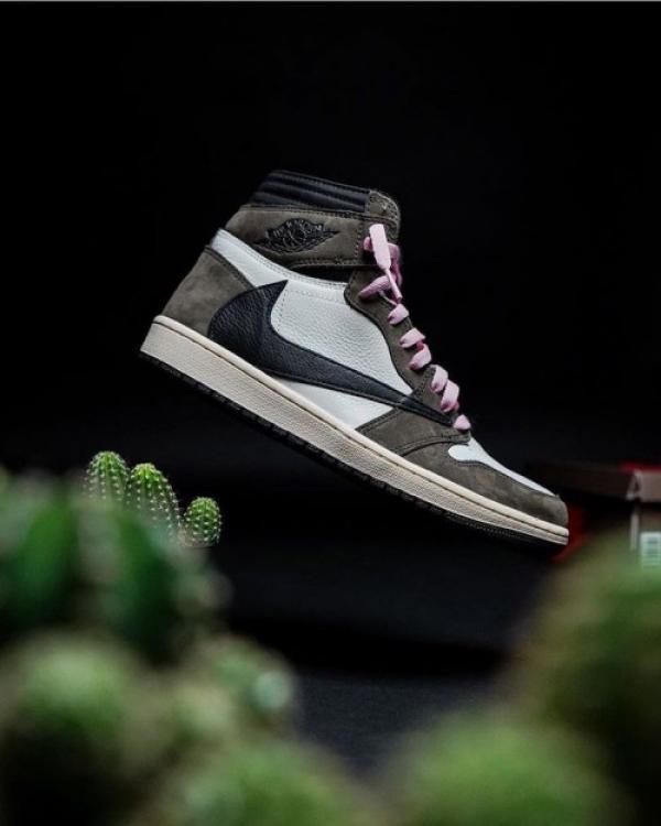 Jordan 1 High Travis Scott Mocha Semi UA quality 591