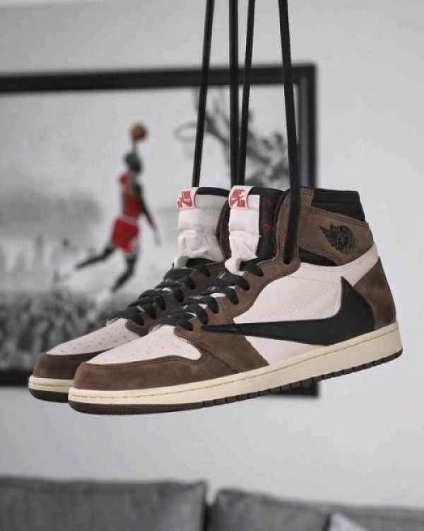 Jordan 1 High Travis Scott Mocha Semi UA quality 591