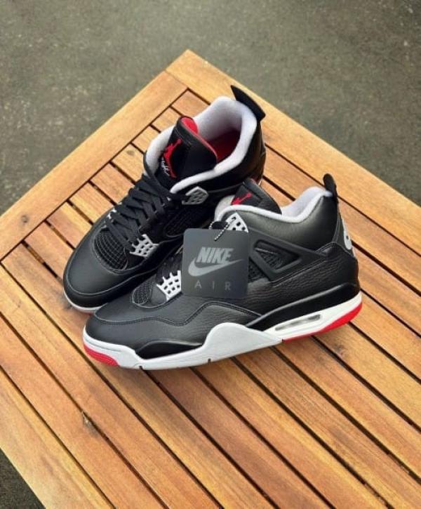 Jordan 4 Reimagined Bred semi ua quality with special box 349
