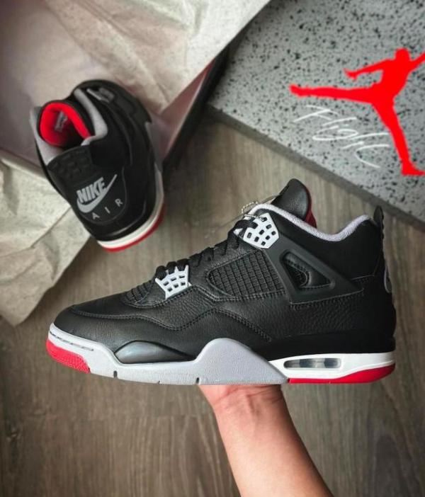 Jordan 4 Reimagined Bred semi ua quality with special box 349
