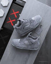 Jordan 4 Kaws Grey Semi ua quality with special box 584