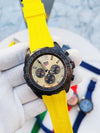 Tag_Heuer FORMULA 1 CHRONOGRPH BLACK YELLOW SILICON BELT 362