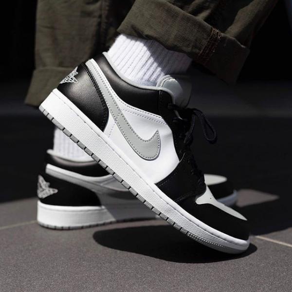 Jordan 1 low smoke grey black 569