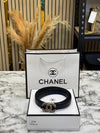 Chane_l Chain CC Buckle Leather Belt With Box And Dust Bag Including Carry Bag (20)