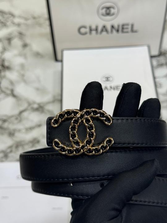 Chane_l Chain CC Buckle Leather Belt With Box And Dust Bag Including Carry Bag (20)