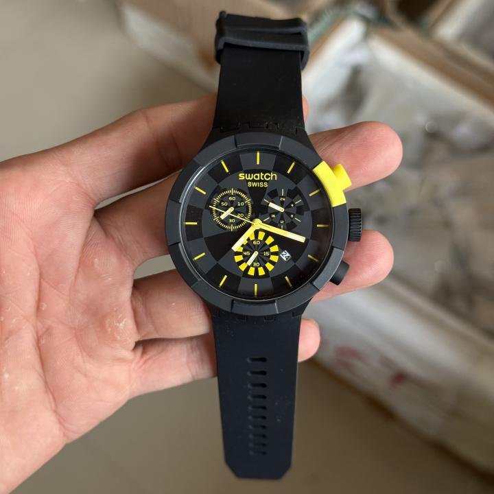 Omeg a Swatc h Chronograoh (All Working)
