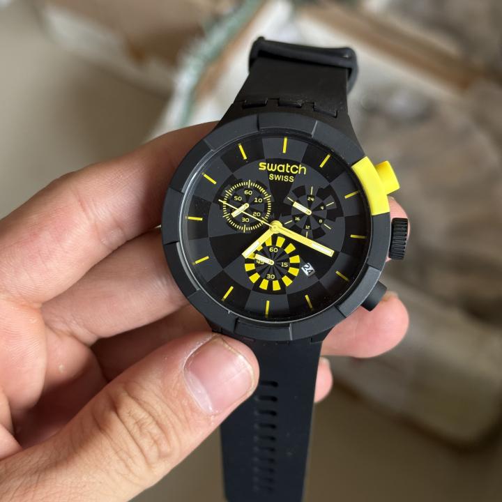 Omeg a Swatc h Chronograoh (All Working)