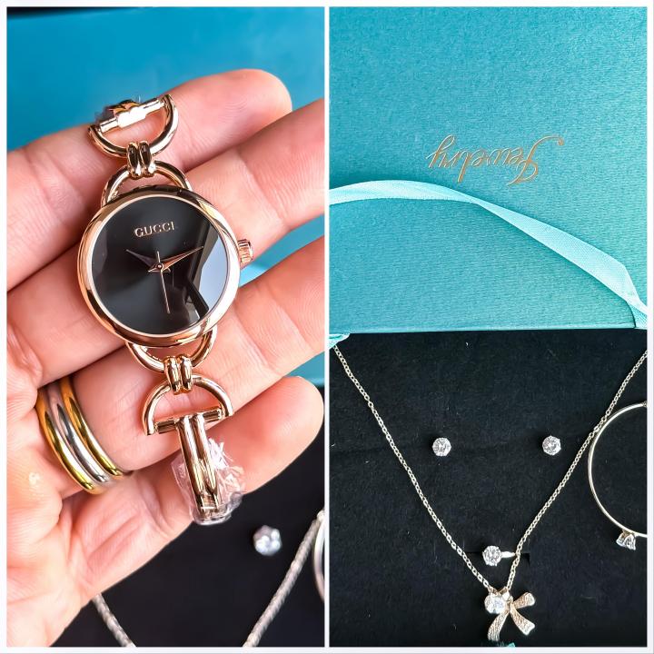 GUCC_I LADIES WATCH WID COMBO
