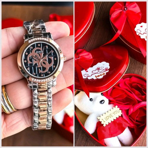 GUESS LADIES WATCH WID VALENTINE GIFT
