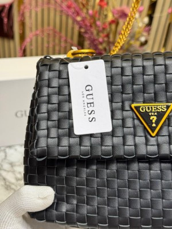 Guess Lisbet Convertible Crossbody Flap Bag With Box And Dust Bag Including CarryBag (V-9)