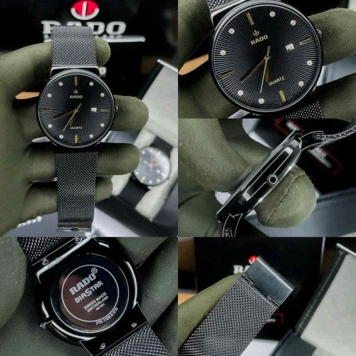 Rado_Diastar Quartz goldblack