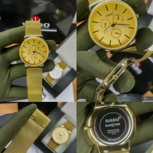 Rado_Diastar  Chronograph Quartz Gold