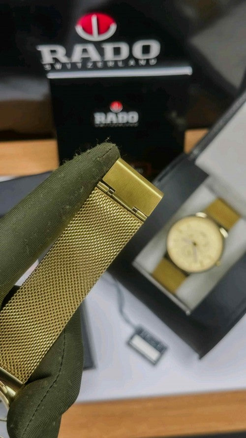 Rado_Diastar  Chronograph Quartz Goldwhite