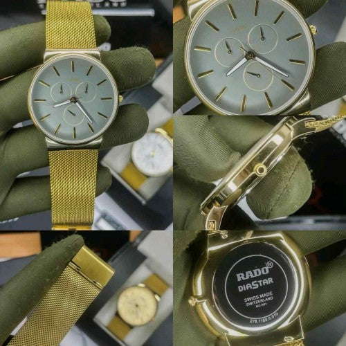 Rado_Diastar  Chronograph Quartz goldgray
