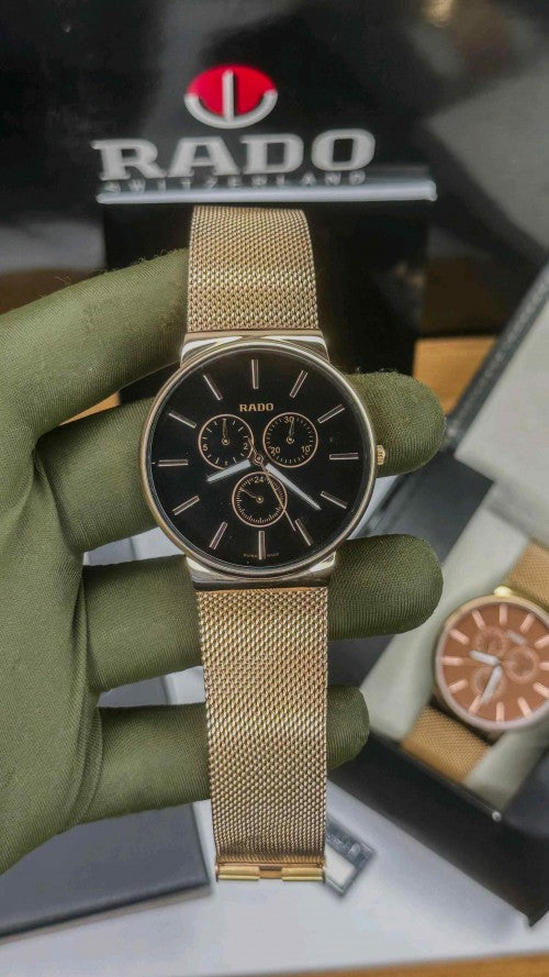 Rado_Diastar  Chronograph Quartz Roseblack