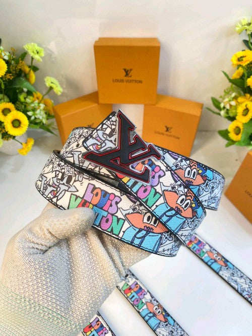LOUIS_VUITTON PREMIUM BELT WID OG BOX