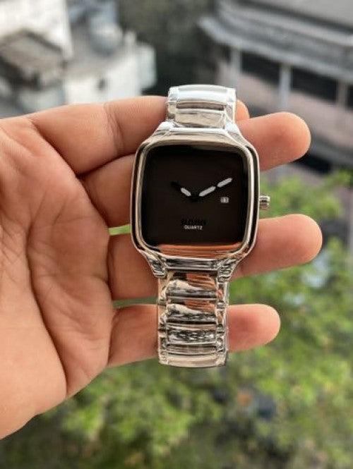 RAD SQUARE SILVER GREY DIAL