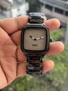 RAD SQUARE BLACK GREY DIAL