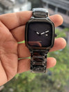 RAD SQUARE BLACK BLUE DIAL
