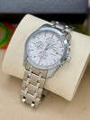 TISOT COUTURIER CHRONO SILVER WHITE DIAL AT386