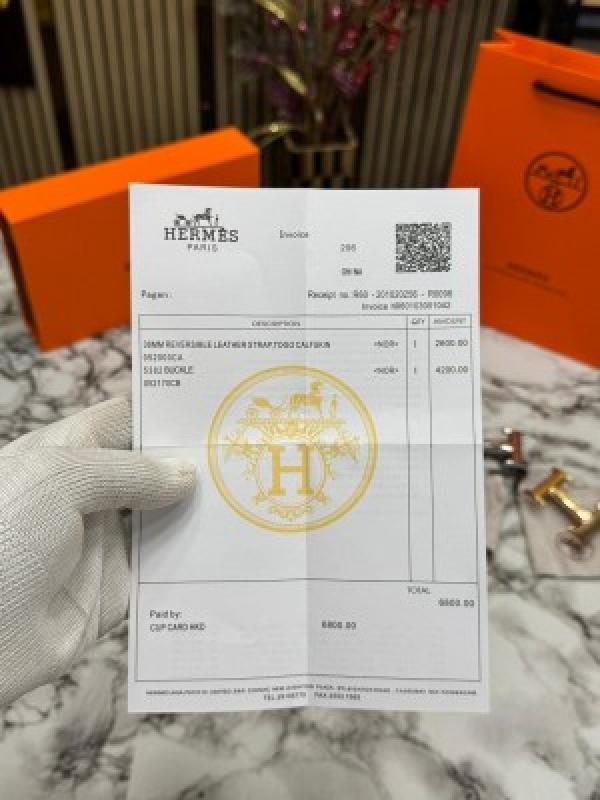 HERME_S BELT COMBO  WITH CARRY BAG AND DUST BAG WITH CARD AND BILL WITH OG BOX HS-3
