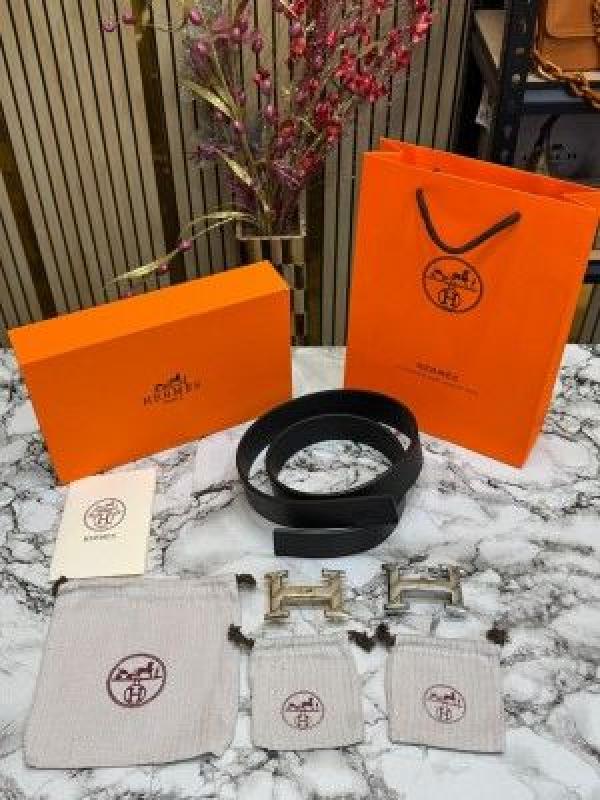 HERME_S BELT COMBO PREMIUM QUALITY WITH OG BOX AND CARRY BAG (HS-1)