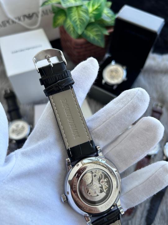 Emporio Arma_i Meccanico Automatic Silver Black W134