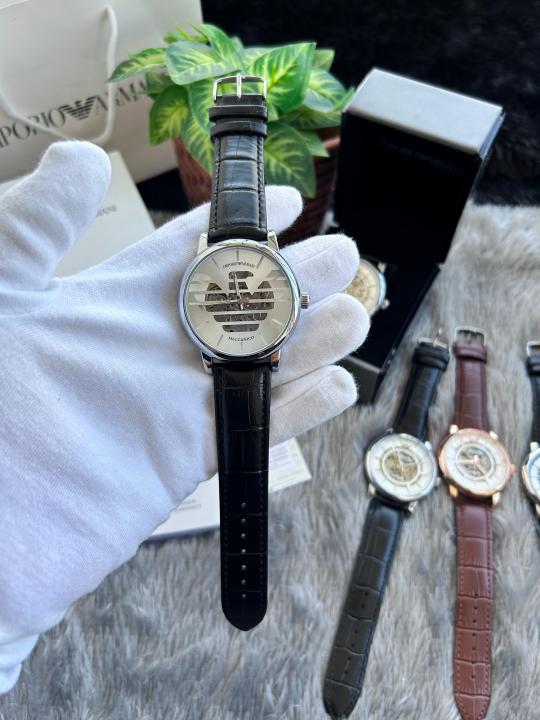 Emporio Arma_i Meccanico Black Silver Automatic W135