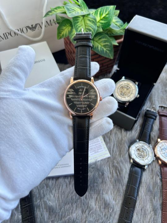 Emporio Arma_i Meccanico Black Gold Automatic W133