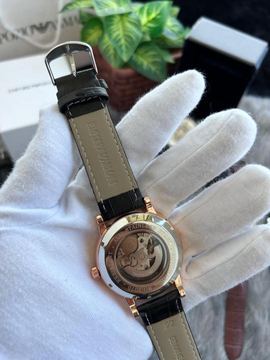 Emporio Arma_i Meccanico Black Gold Automatic W133
