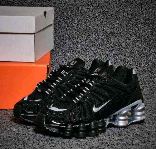 Nikee Shox Black Power Silver