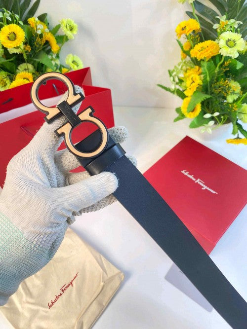 SALVATORE_FERRAGAMO PREMIUM BELT WID OG BOX ETC