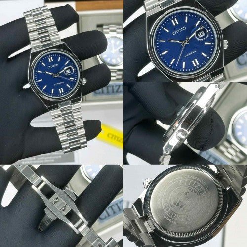CITIZEN_ TSUYOSA SILVER  BLUE DIAL