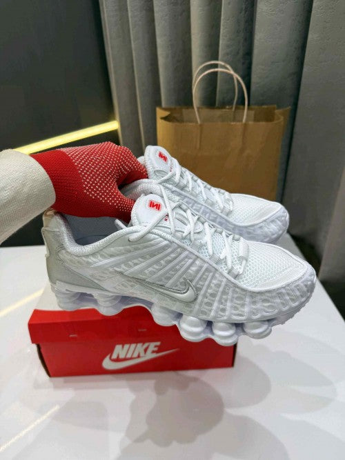 Nikee Shox TL Metallic White
