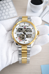 Tommy Hilfigar Automatic New Two Tone White AT404