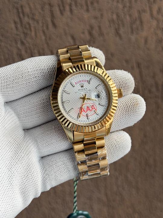 ROLEX_DAYDATE_GOLD_WHITE_DIAL_AT299