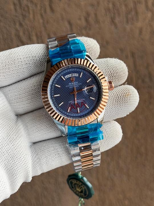 ROLEX_DAYDATE_RG_TWOTONE_BLUE_TEXTURE_DIAL_AT299