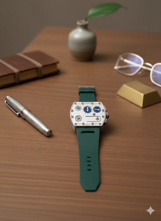 RICHARD MILLE RM TITANIUM SILVER GREEN