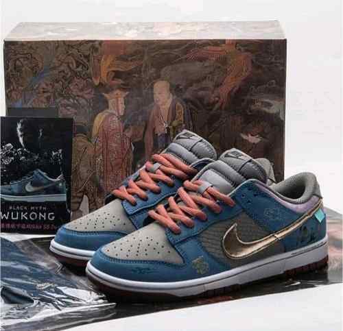 Nikee Air Jordan 1 Low MYTH WUKONG WITH ACCESSORIES