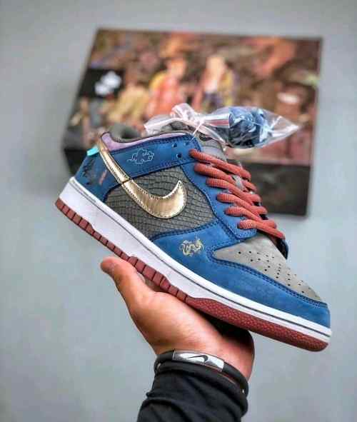 Nikee Air Jordan 1 Low MYTH WUKONG WITH ACCESSORIES