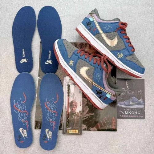 Nikee Air Jordan 1 Low MYTH WUKONG WITH ACCESSORIES