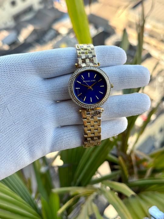 Michea l Kors Darci Gold Blue 466