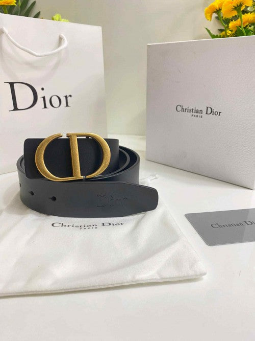 CD DIO_R MENS BELT WID OG BOX CARD & DUST BAG