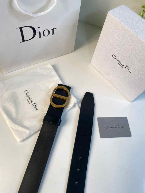 CD DIO_R MENS BELT WID OG BOX CARD & DUST BAG